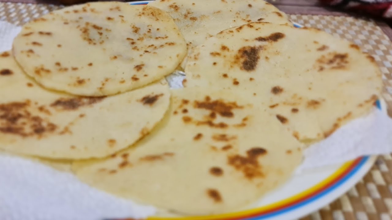 #خبز _البطاطا_الرز المطحون من غير مواد رافعة ولا مخمرة ولا حليب ولا لبن