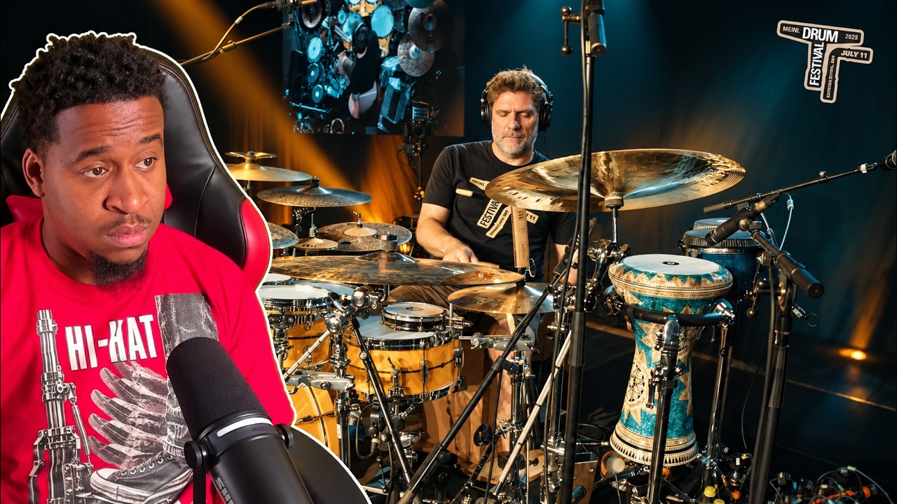 I’ve NEVER Seen a Drummer Use His Left Hand Like THIS 🤯