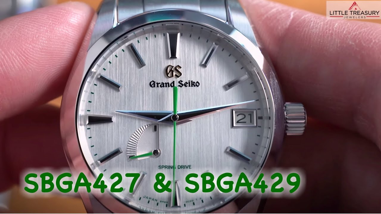 Grand Seiko SoKo US Special Edition SBGA427 & SBGA429 - YouTube
