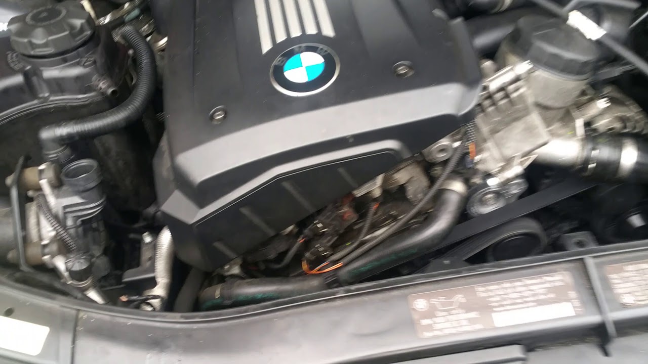 Bmw 328i xdrive water pump - YouTube