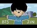 BTS Animation - A Day in the Life of Jin! (Pure Chaos)