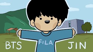 BTS Animation - A Day in the Life of Jin! (Pure Chaos) by MarianneDraws 554,792 views 3 years ago 2 minutes, 1 second