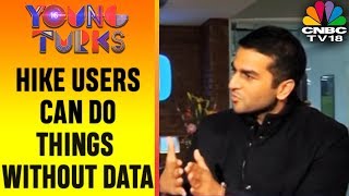 Hike Users Can Now Chat, Read News Without Mobile Data | YOUNG TURKS | CNBC TV18 screenshot 3