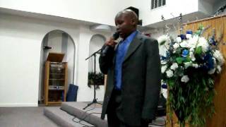 Ronald Says an Easter Speech