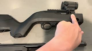 Ruger 10/22 takedown magpul backpacker - close up review
