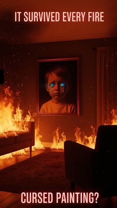 The Haunted Painting That Caused An Arson Epidemic#HorrorShorts #TrueHorror