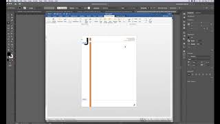 How to make your letterhead design into a Microsoft Word template.