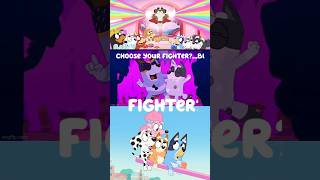 Choose Your Fighter🙃  Bluey_Trend #bluey #tiktoktrend #shorts #skibiditoilet #fpyシ