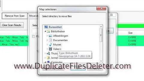 Find and Remove Duplicate Files on your pc. DuplicateFilesDeleter.com