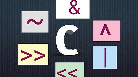 Bitwise operators - Part 1  | C programming