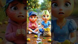 Lichiअरे बाप रे ई पपीतवा तो DM है😱 रे जल्दी भाग रे अमरुदवा😰#shorts #fifa #mostpopular #aivid#cartoon
