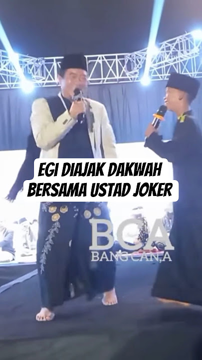 pecah egi & ustad joker berdakwah versi lucu || selamat tahun baru islam ke 1447 H #trendingshorts