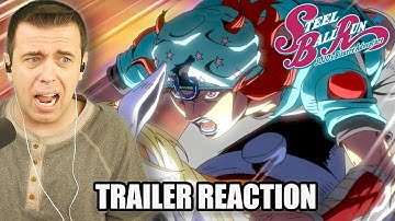 STEEL BALL RUN JoJo’s Bizarre Adventure Official Trailer REACTION