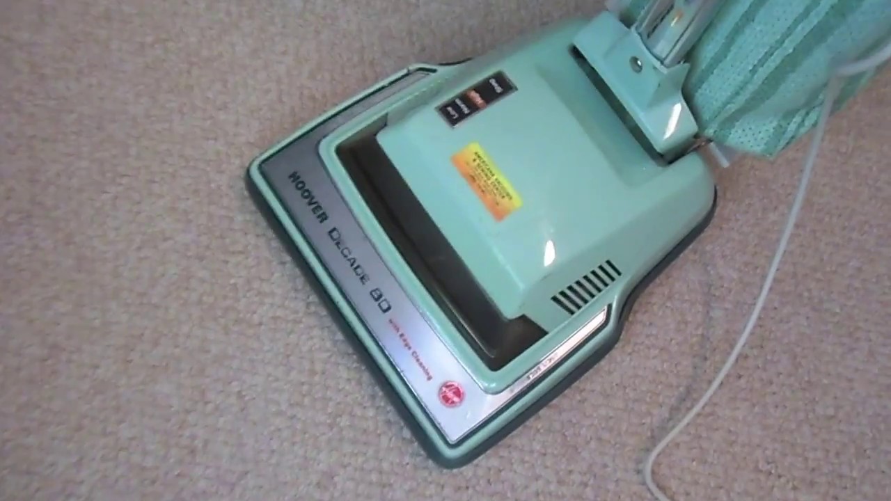 Vintage Hoover Decade 80 (U4161) Upright Vacuum Cleaner YouTube