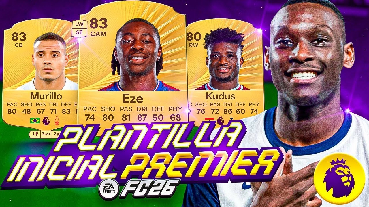 La MEJOR PREMIER LEAGUE BARATA para EMPEZAR en EA FC 26 !!