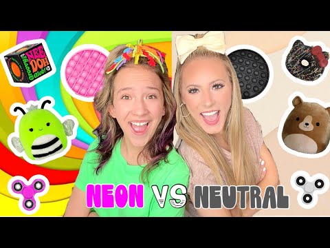 NEON ⚡️? VS NETERAL ?? LEARNING EXPRESS COLOR SHOPPING CHALLENGE!