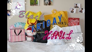 TRY ON 2018 HUGE Black Friday Haul - FOREVER 21, H&M, VICTORIA SECRET, FRANCESCA'S, AMERICAN EAGLE