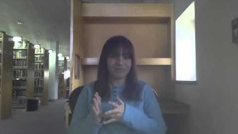 ASL 113 Self Introduction Video