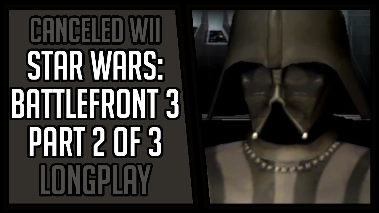 Star Wars: Battlefront 3 2008 (Arcade) | [2/3] | Wii Cancelled | Longplay #1 [4Kp60]