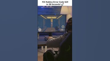 FIX Roblox Error Code 529 in 30 Seconds! 🚀 #Roblox #error529 #robloxfix #HowTo #robloxservers