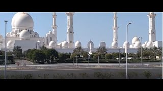 جامع الشيخ زايد الكبير في ابوظبي يرحمه الله تعالى  Sheikh Zayed Grand Mosque in Abu Dhabi