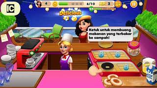 MAMA   JUALAN DONAT LARIS MANIS | game anak seru masak-masakan screenshot 3