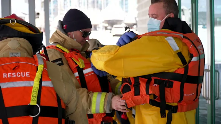 Whitby Fire Ice Rescue Training