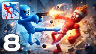 Stickman Ragdoll Fighter: Bash Gameplay Walkthrough Part 8 💥 EPIC Stickman Showdown! screenshot 5