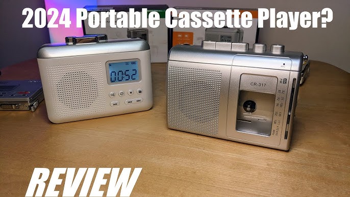 IT'S REAL! Cassette player, speaker & bluetooth tape 