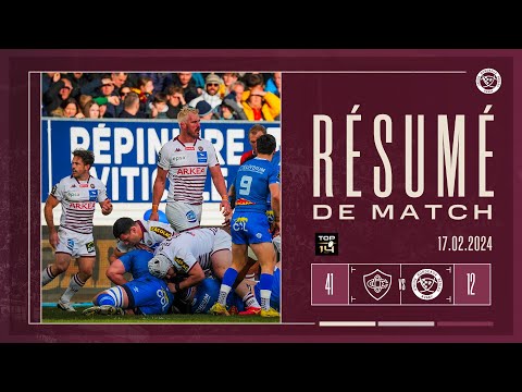 Aperçu de la vidéo « Le Résumé de Castres-UBB »