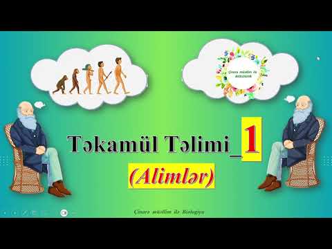 Təkamül Təlimi-1 (Alimlər)