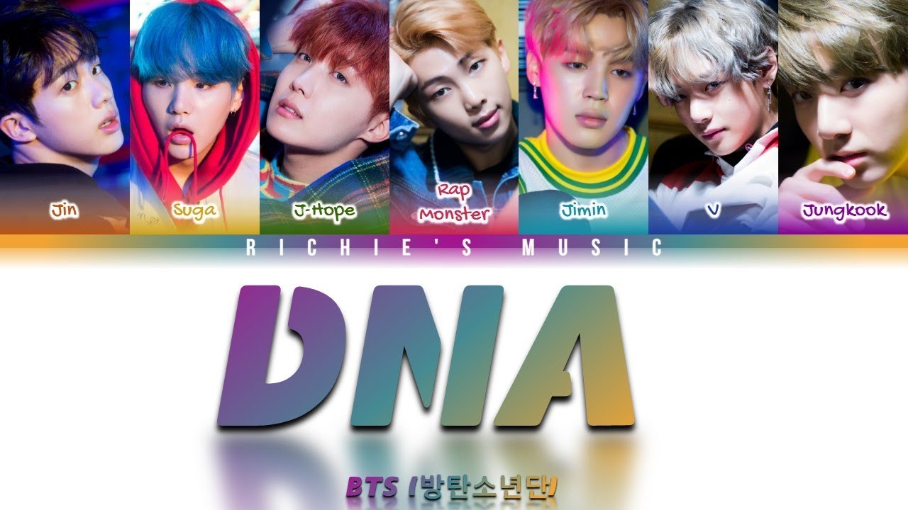 BTS (방탄소년단) - DNA [Color Coded Lyrics Han|Rom|Eng] - YouTube