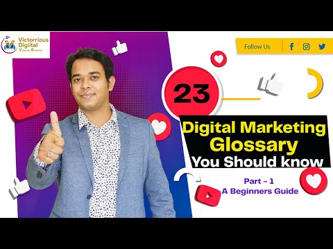 [ Part #1] The Top Digital Marketing Terms You Need to Know. Digital Marketing Glossary 2021.