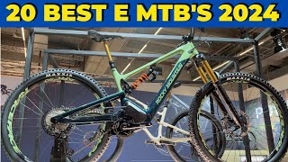 20 Best ELECTRIC MOUNTAIN BIKES for 2024 from the EUROBIKE 2023 in detail [4K]