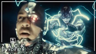 Flash saves the world | At the Speedforce | Zack Snyder's Justice League