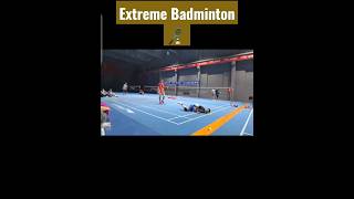 🏸 Extreme Badminton 🏸 Rally #shorts #short #badminton #viral