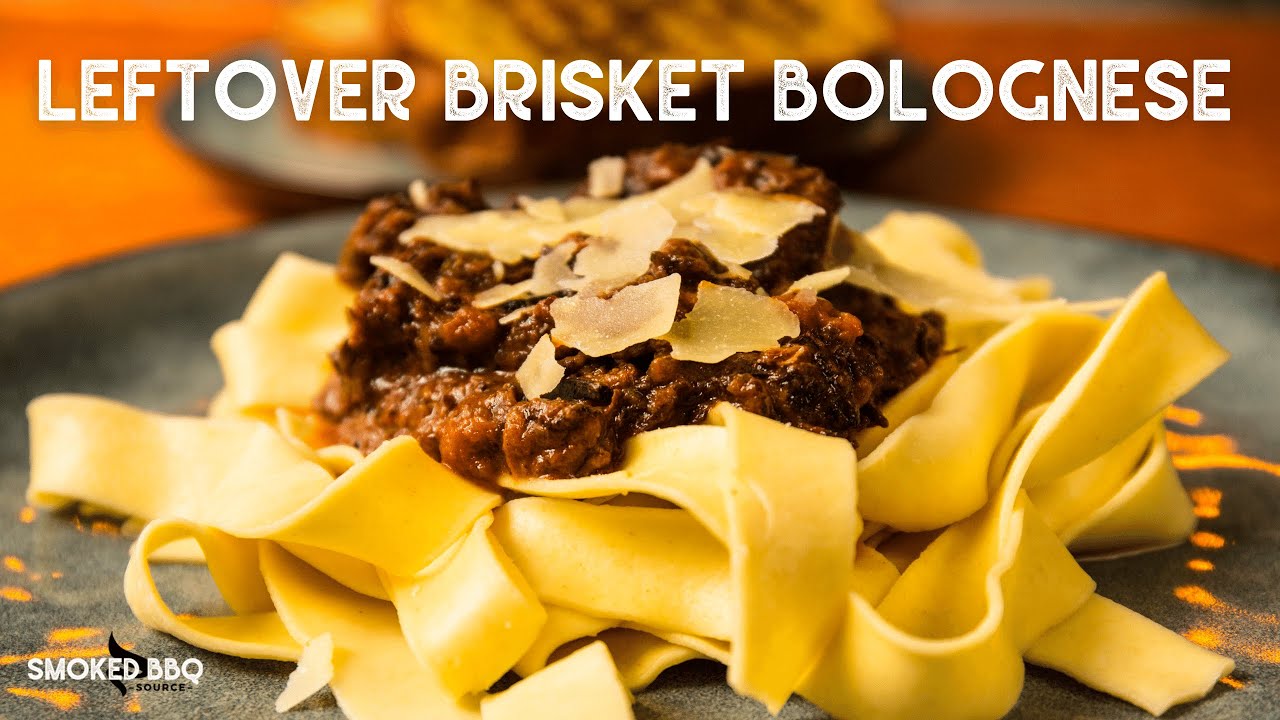 Leftover Brisket Bolognese Use Your Leftover BBQ Brisket YouTube