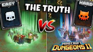 I Tested *EVERY* Difficulty to See Which Gives Better Loot! (Minecraft Dungeons 2) screenshot 3