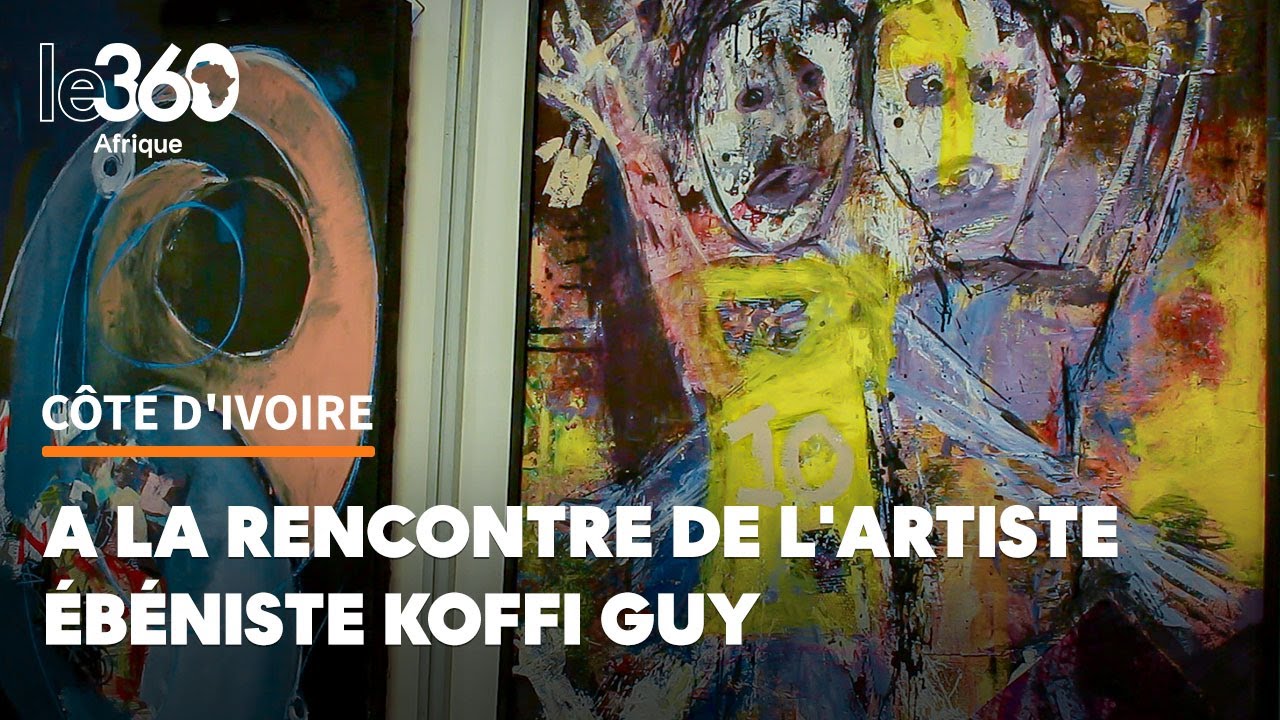 D’enfant des rues à ébéniste, de peintre à chef d’entreprise: les traits singuliers de Koffi Guy