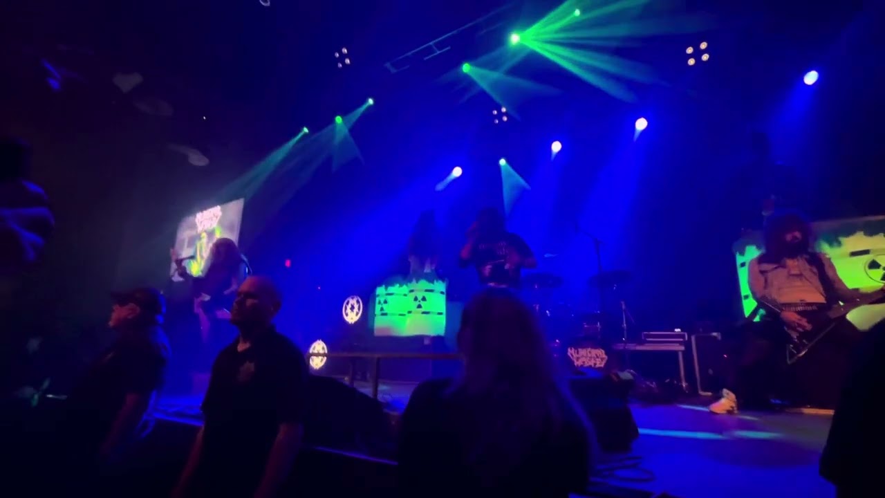 MUNICIPAL WASTE “Garbage Stomp/ Unleash The Bastards” live Huntsville 10-12-25