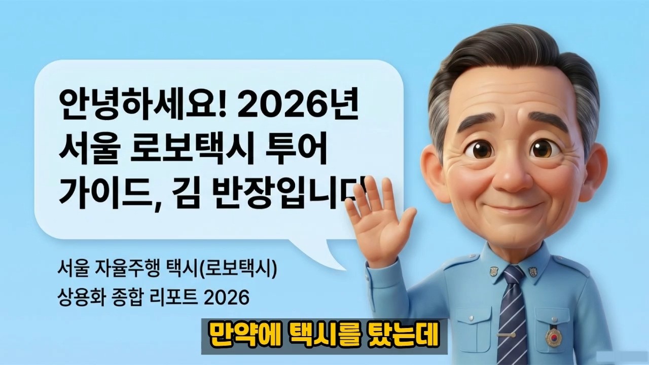 2026 서울 로보택시 상용화 전략ㅣ로보택시 vs 기존 택시 | 서울시가 선택한 길ㅣ자율주행 기술 도입이 기존 택시 업계와 상생할 수 있는 방법