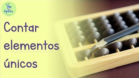 Contar elementos únicos en Excel