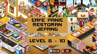Cafe Panic Restoran Jepang Level 6 - 10 / 3 Bintang screenshot 4
