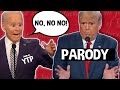 Donald Trump vs Joe Biden | Parody Debate 2020