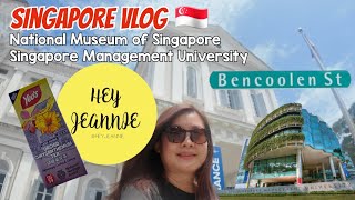 Singapore Vlog🇸🇬 | A day in my life | National Museum of Singapore | Singapore Management University