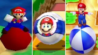 Evolution of Bumper Ball Minigames in Mario Party Games (1998-2017) screenshot 5