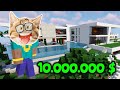 10.000.000 DOLARLIK EVİM 🤑🤑🤑 - Minecraft Mod