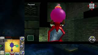 OoT3DMQ Forest Temple block skip w/ sword, shield, bombs