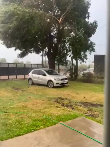 Tormenta en la ciudad de Colón, Entre Ríos