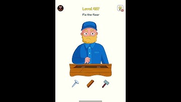 DOP 3 Displace One Part: All Levels 437 Fix The Floor Solution #SSSBGames #youtubeshorts #Shorts